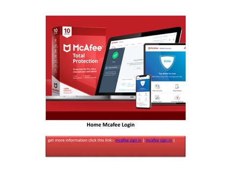 home mcafee login|mcafee entrar.